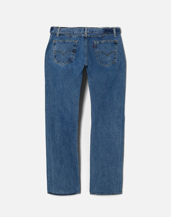 Re Done Raw Waist 90s Jean Indigo