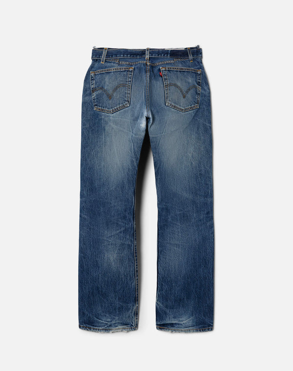 Re Done Raw Waist 90s Jean Indigo