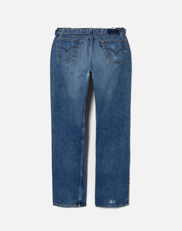 Re Done Raw Waist 90s Jean Indigo