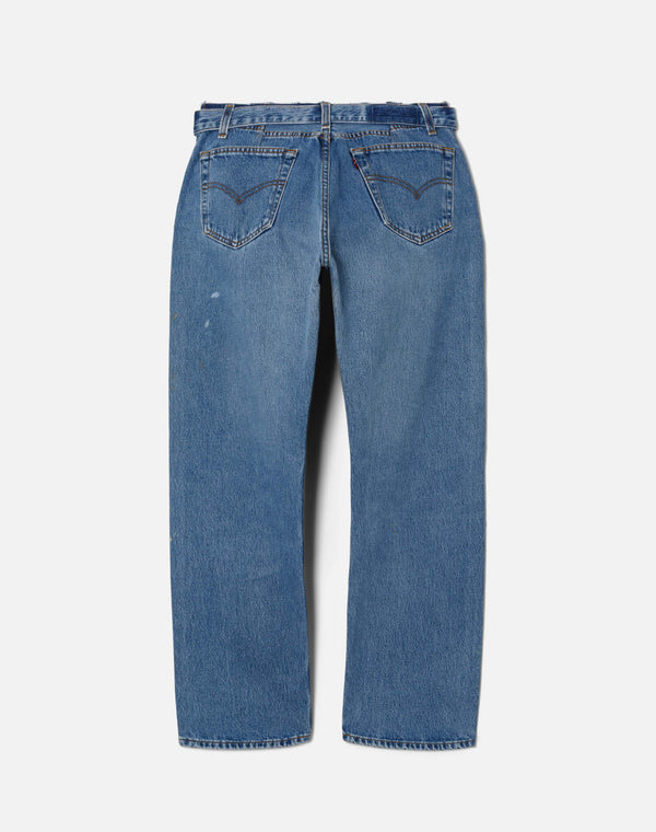 Re Done Raw Waist 90s Jean Indigo