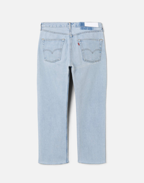 Re Done Studded Boyfriend Jean Indigo Bloom Stud