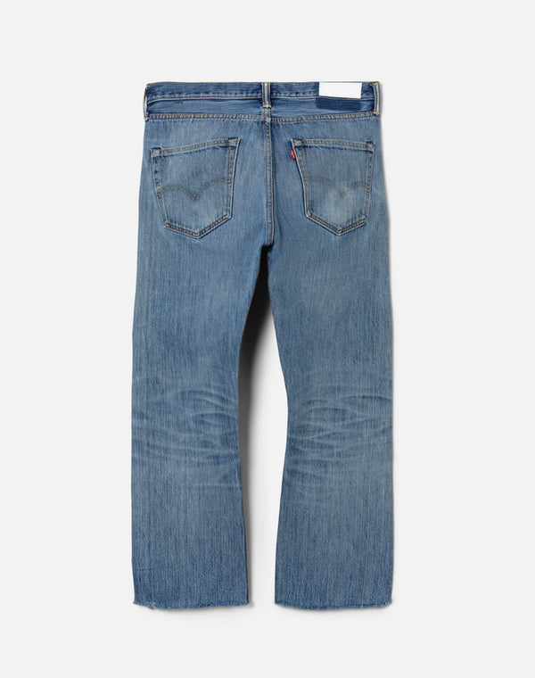 Re Done Studded Boyfriend Jean Indigo Bloom Stud