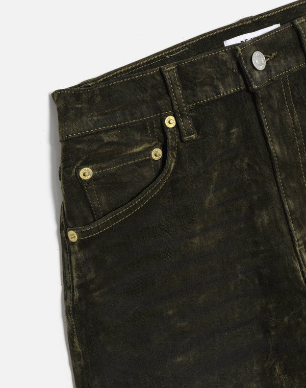 Re Done The Blondie Olive Branch Flocked