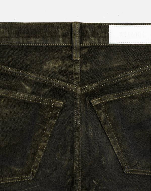 Re Done The Blondie Olive Branch Flocked