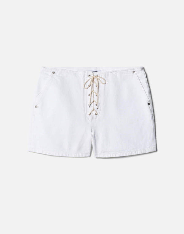 Re Done The Boardwalk Short White