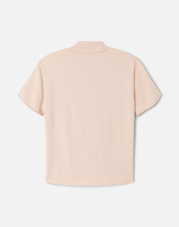 Re Done The Conway Polo Light Pink