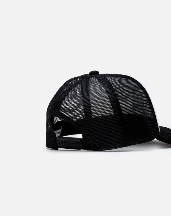 Re Done Trucker Hat "Dan Tana's Sign" White/Black