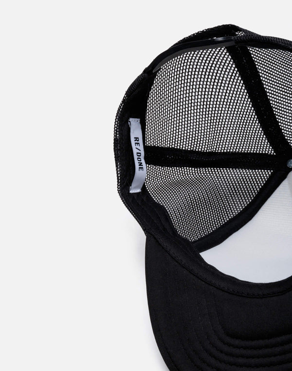 Re Done Tucker Hat "Dan Tana's House" White/Black