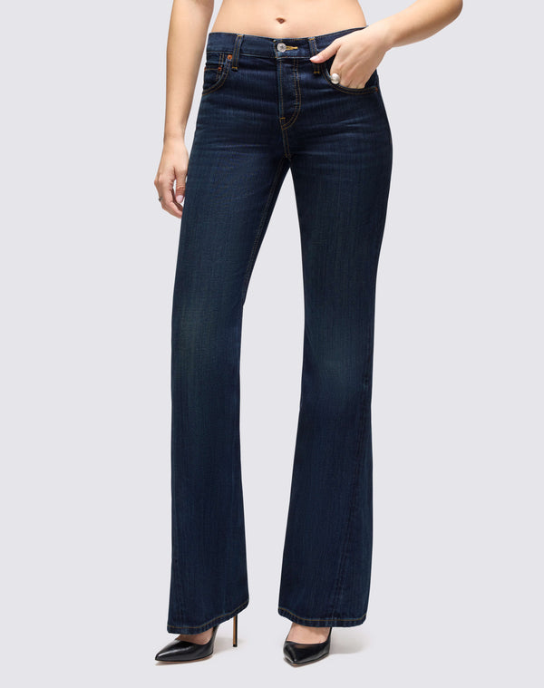 re done Twisted Mid Rise Bootcut DK Lady Blue