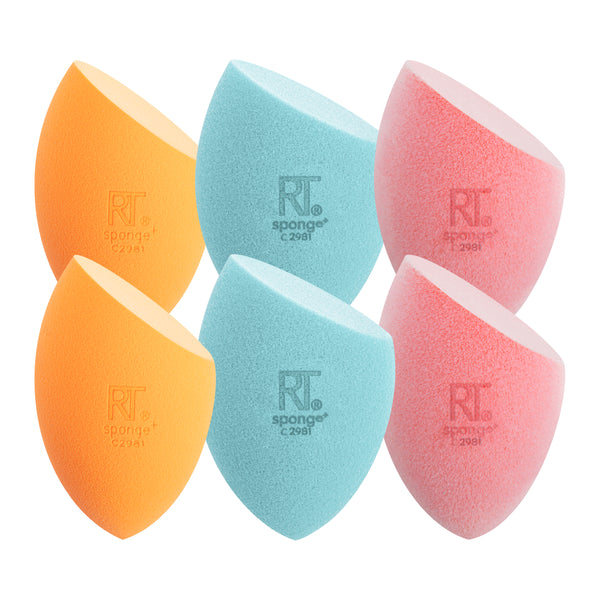 real techniques Assorted Makeup Blending Sponges 6 Pack