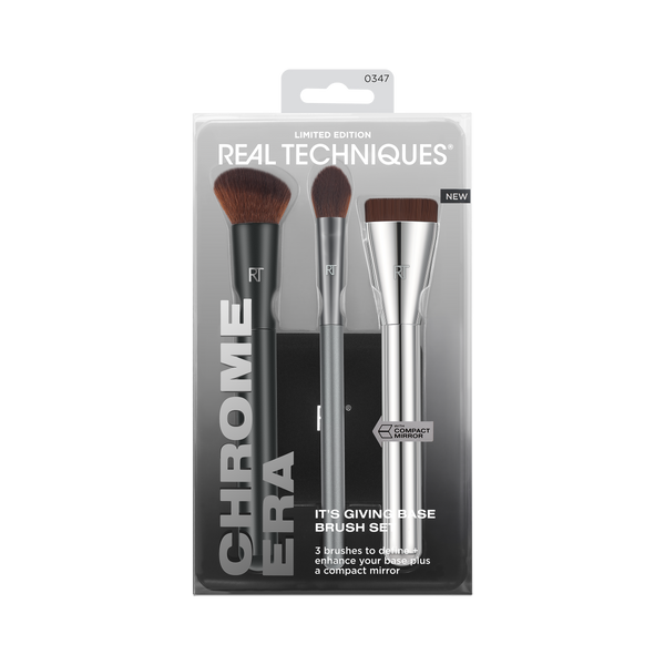 Real Techniques Chrome Era It's Giving Base Brush Set