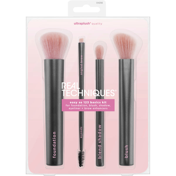 Real Techniques Easy As 123 Basics Makeup Brush Kit