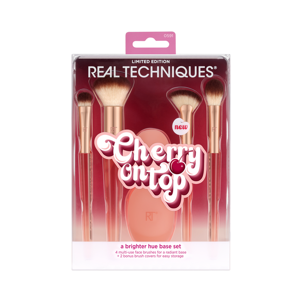 Real Techniques Limited Edition Cherry On Top A Brighter Hue Base Set