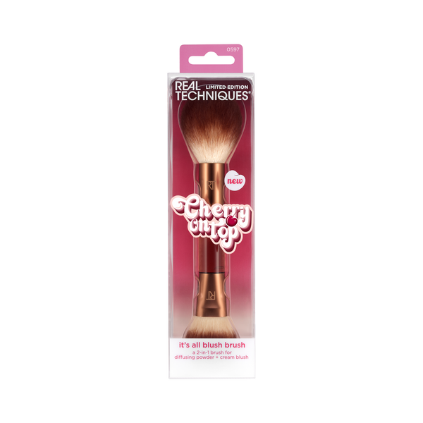 Real Techniques Limited Edition Cherry On Top It's All Blush Brush
