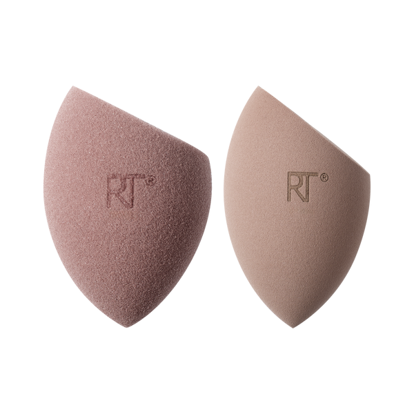 real techniques New Nudes 2.0 Bare Finish Sponge Duo
