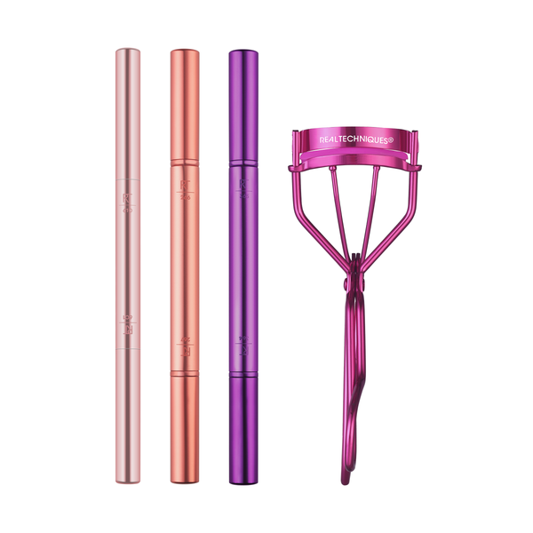 real techniques Double Time Brush + Lash Set