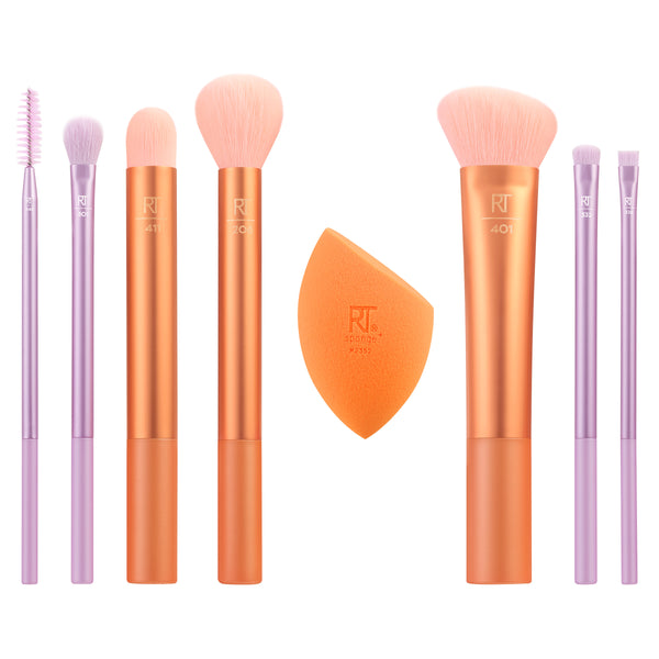 real techniques Level Up Brush + Sponge Set