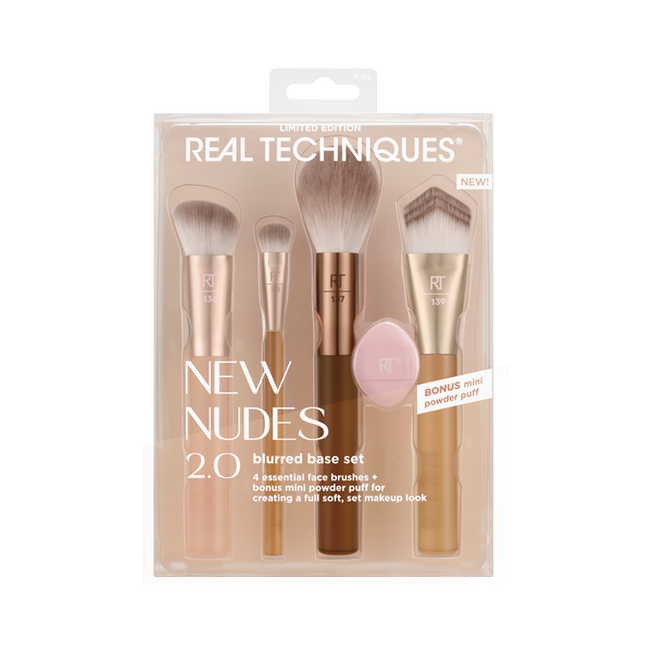 Real Techniques New Nudes 2.0 Blurred Base Set