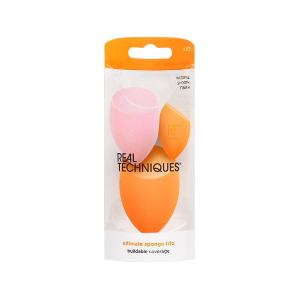 Real Techniques Ultimate Makeup Sponge Blending And Setting Trio