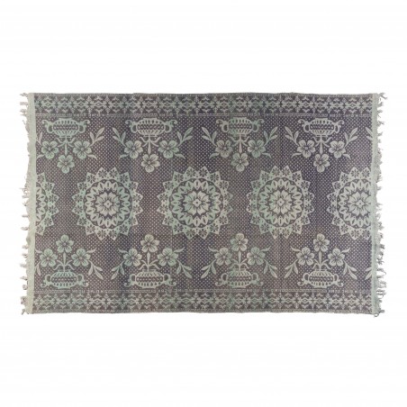 Really Nice Things Alfombra Antigua Abraj Reversible Green