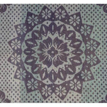 Really Nice Things Alfombra Antigua Abraj Reversible Green