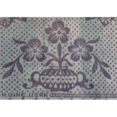 Really Nice Things Alfombra Antigua Abraj Reversible Green