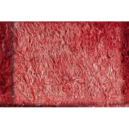 Really Nice Things Alfombra Filikli 100% Wool Red Patchwork