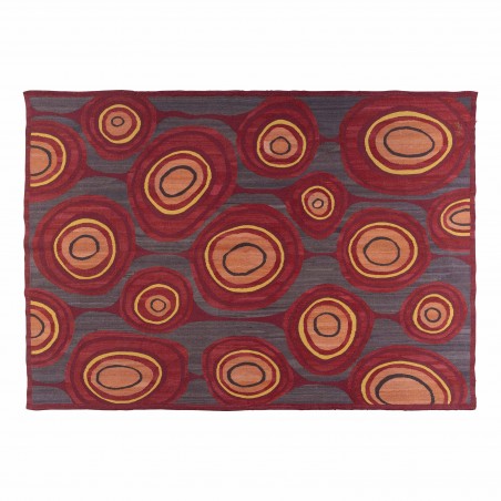 really nice things Alfombra Kilim IKAT Inspiration 70's