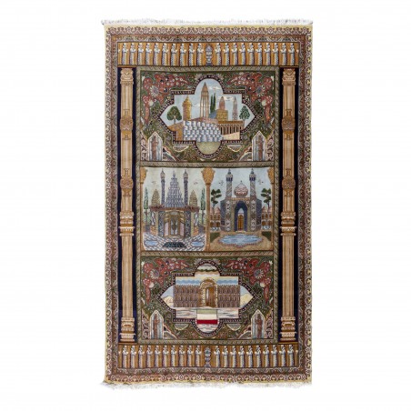 Really Nice Things Alfombra Persa Tabriz 60 Raj Drawing Figure