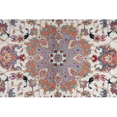 Really Nice Things Alfombra Tabriz 60 Lana Seda And Cotton