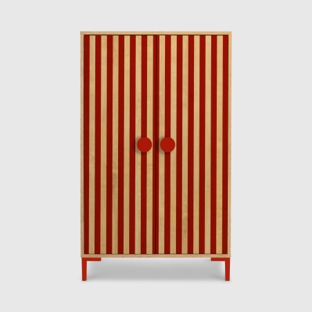 really nice things Aparador Alva Kids Roble Red Stripes