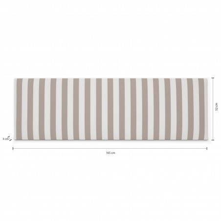 Really Nice Things Cabecero Billie 150 Stripes Negro