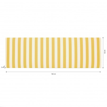 Really Nice Things Cabecero Billie 150 Stripes Negro