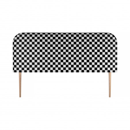 really nice things Cabecero Eddie Tapizado Velvet (Checkerboard)