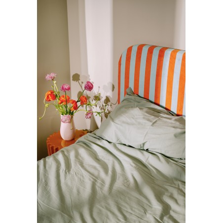 Really Nice Things Cabecero Eddie Tapizado Velvet (Stripes Copper Blue)