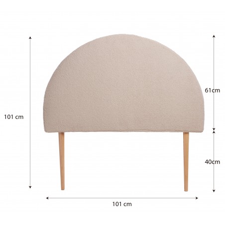 Really Nice Things Cabecero Tapizado Moon Kids Teddy