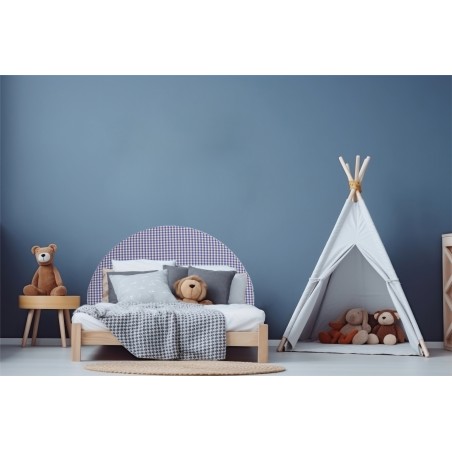 Really Nice Things Cabecero Tapizado Moon Kids (Vichy Azul)