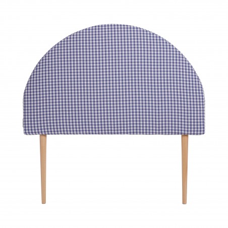 Really Nice Things Cabecero Tapizado Moon Kids (Vichy Azul)