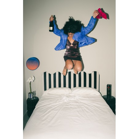 Really Nice Things Cabecero Tapizado Wavy (Stripes XL)