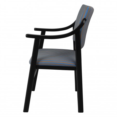 Really Nice Things Chair Armrests Etienne Madera Haya Blue & Brown