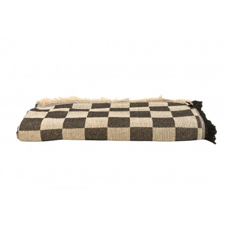 Really Nice Things Colcha 240X240 (Black Checkerboard)