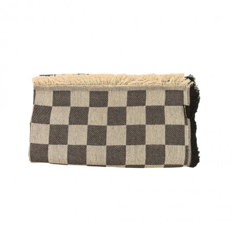 really nice things Colcha 240X240 (Black Checkerboard)