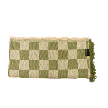 really nice things Colcha 240X240 (Green Checkerboard)