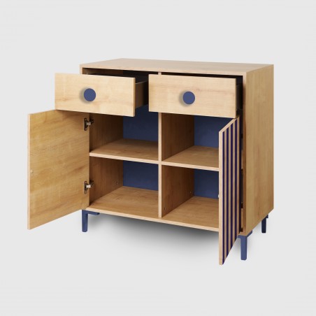 Really Nice Things Comoda Alise Kids Roble Pruss Stripes