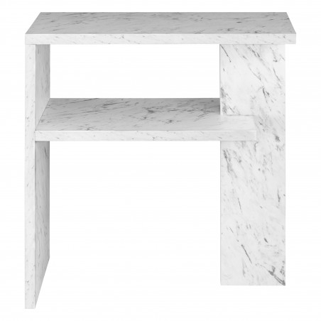Really Nice Things Dante Console White Marble Effect