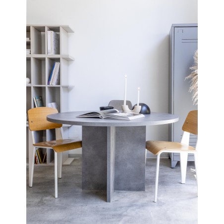 Really Nice Things Dinning Table Round Microcemento Matilda 120cm