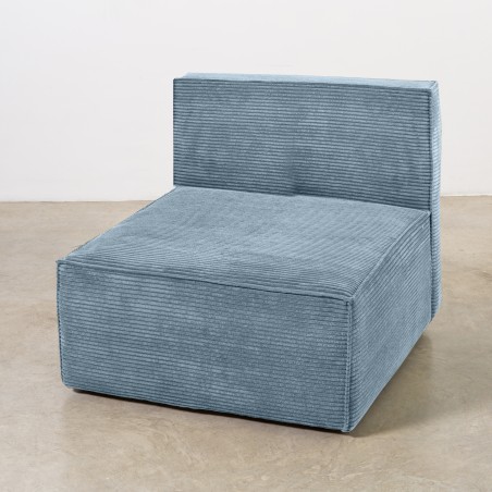 Really Nice Things Harper 2 Seater Chaise Longue Sofa Blue