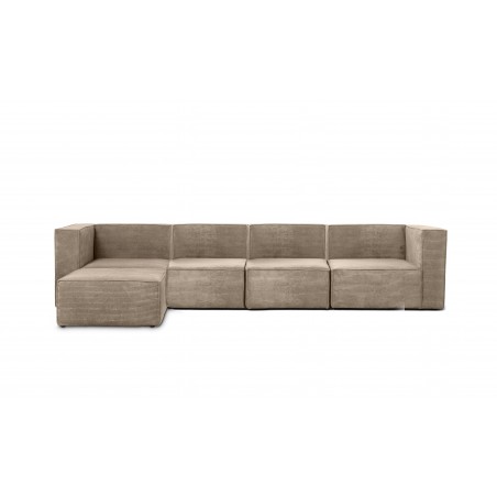 really nice things Harper Sofa 4 Seater Chaiselongue Brown