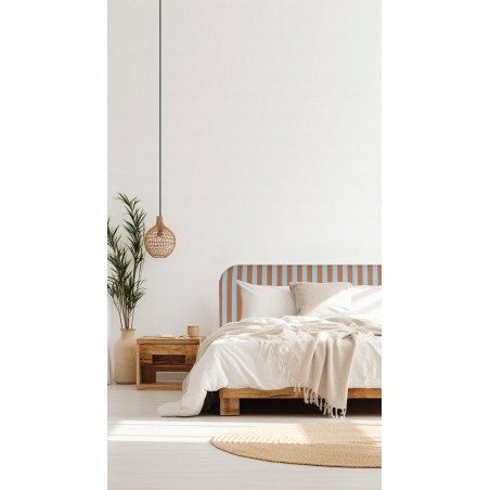 Really Nice Things Headboard Eddie 180 Blue And Orange