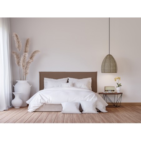 Really Nice Things Headgear Upholstered Linen 135 Edmond Brown